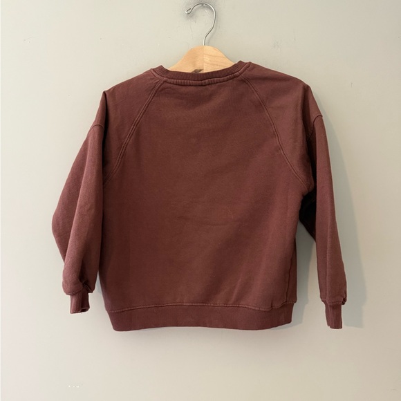 $18 ADD ON Zara Brown Sweatshirt NWT 5-6Y H&M Janie and Jack‎ - Picture 2 of 3